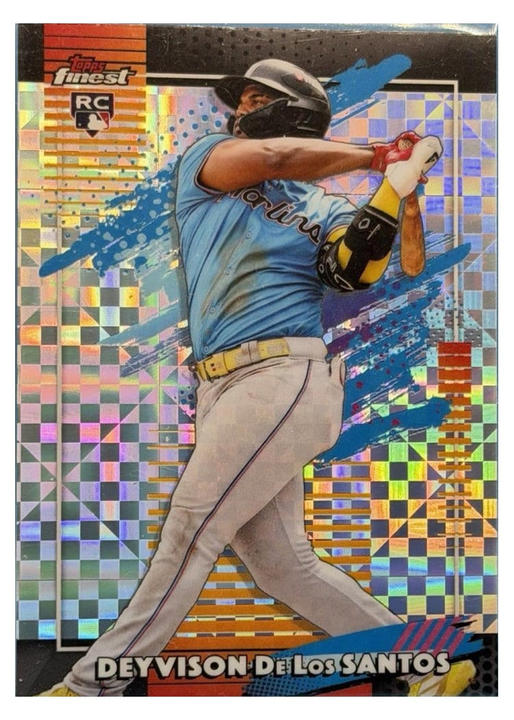 2026 Topps Finest Deyvison De Los Santos #135 card