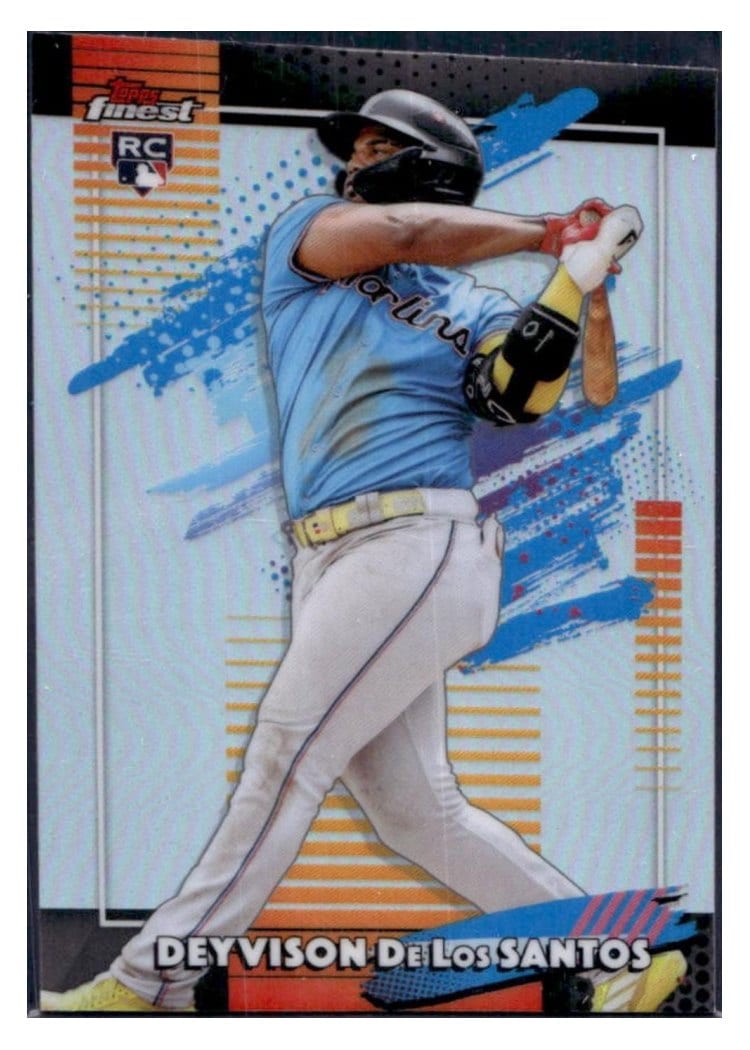 2026 Topps Finest Deyvison De Los Santos #135 card