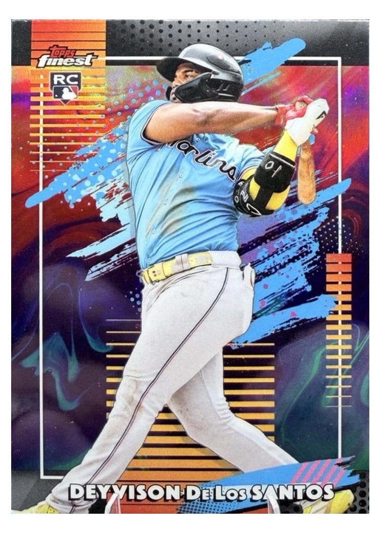 2026 Topps Finest Deyvison De Los Santos #135 card