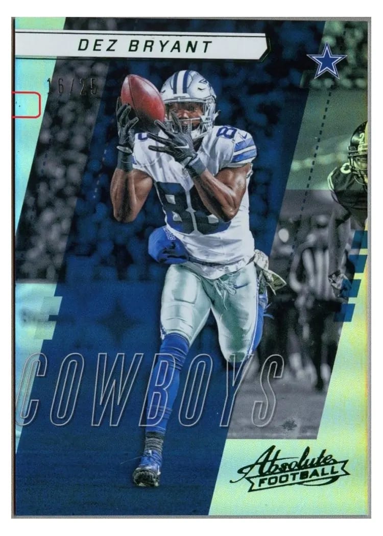 2017 Panini Absolute Dez Bryant #25 card