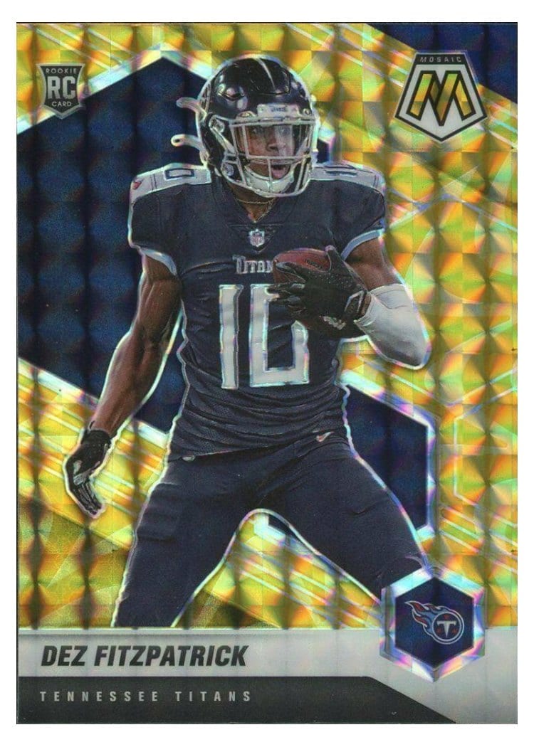 2021 Panini Mosaic Base Set Dez Fitzpatrick #336 card
