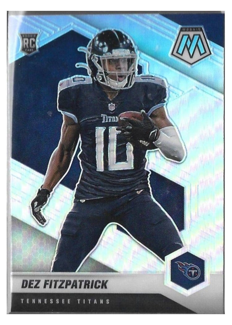 2021 Panini Mosaic Base Set Dez Fitzpatrick Silver #336 card