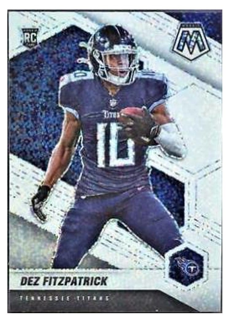 2021 Panini Mosaic Base Set Dez Fitzpatrick White Mosaic #336 card