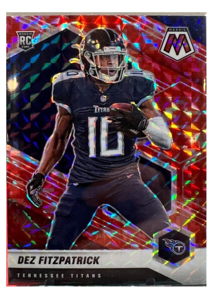 2021 Panini Mosaic Base Set Dez Fitzpatrick #336 card