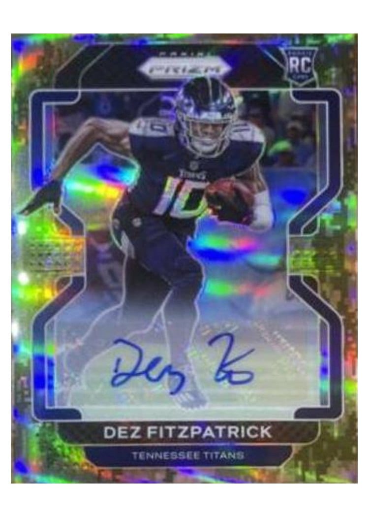 2021 Panini Prizm Base Set Dez Fitzpatrick #366 card