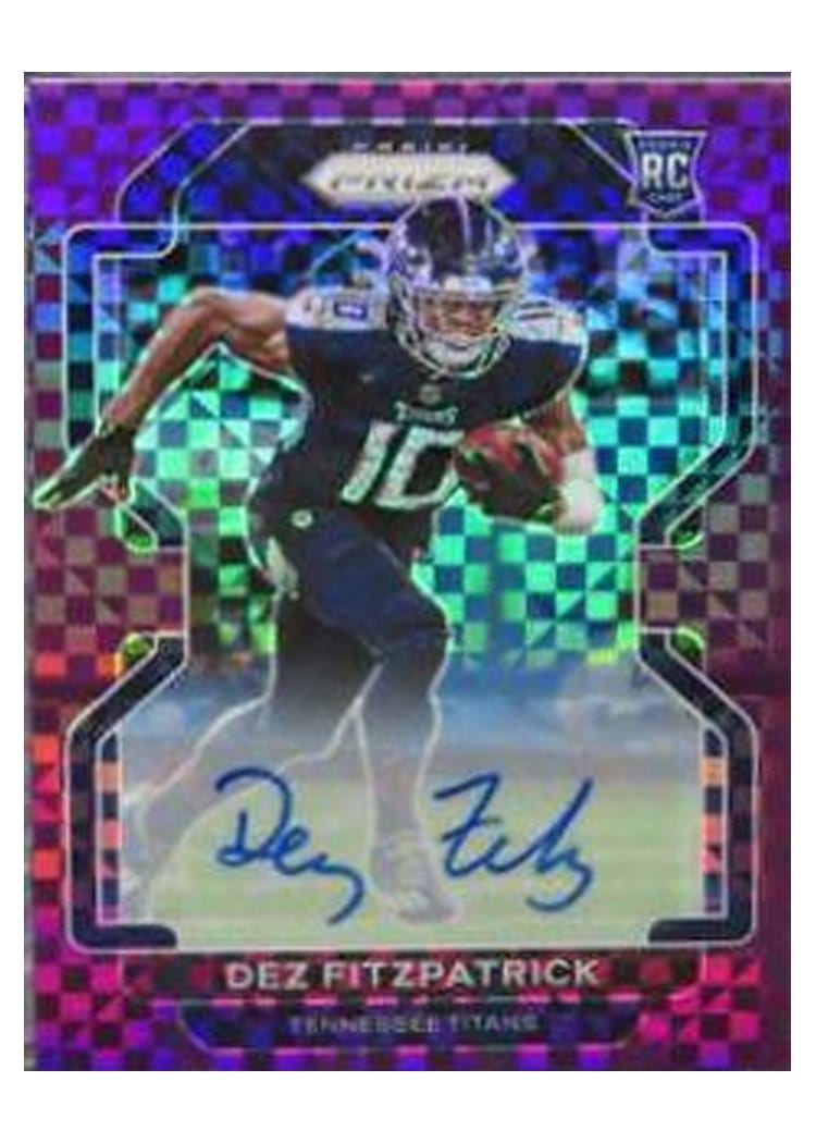2021 Panini Prizm Base Set Dez Fitzpatrick #366 card