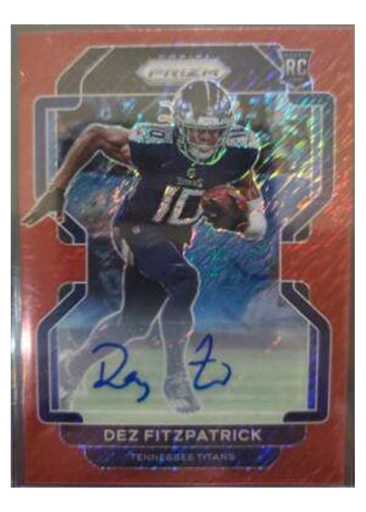 2021 Panini Prizm Base Set Dez Fitzpatrick #366 card