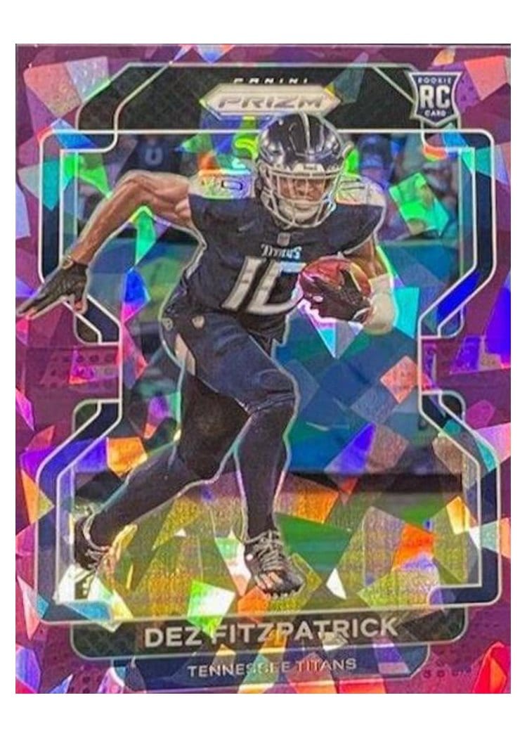 2021 Panini Prizm Base Set Dez Fitzpatrick #366 card