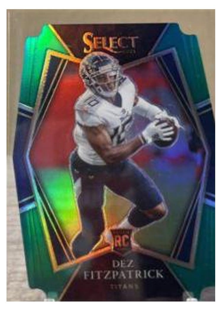 2021 Panini Select Base Set Dez Fitzpatrick #172 card