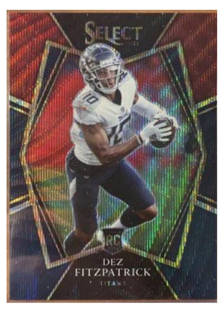 2021 Panini Select Base Set Dez Fitzpatrick Tri Color #172 card