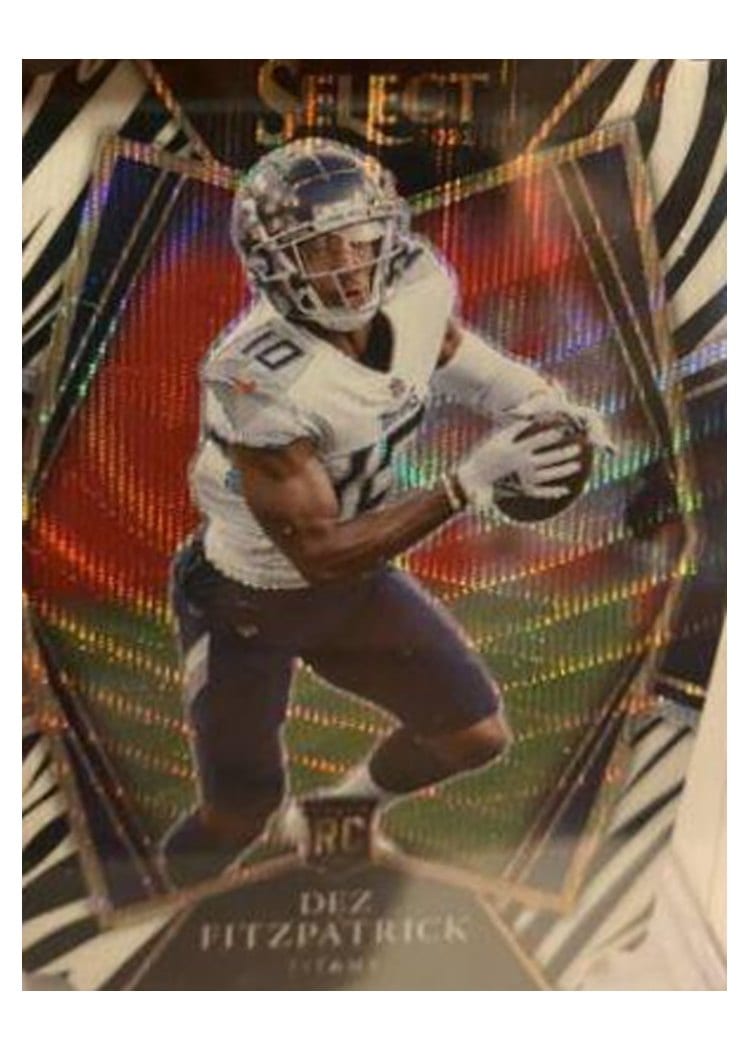 2021 Panini Select Base Set Dez Fitzpatrick #172 card
