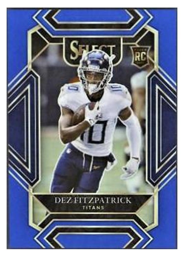 2021 Panini Select Base Set Dez Fitzpatrick Blue #272 card