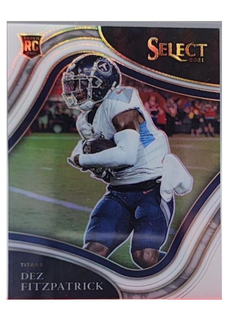 2021 Panini Select Base Set Dez Fitzpatrick White #372 card