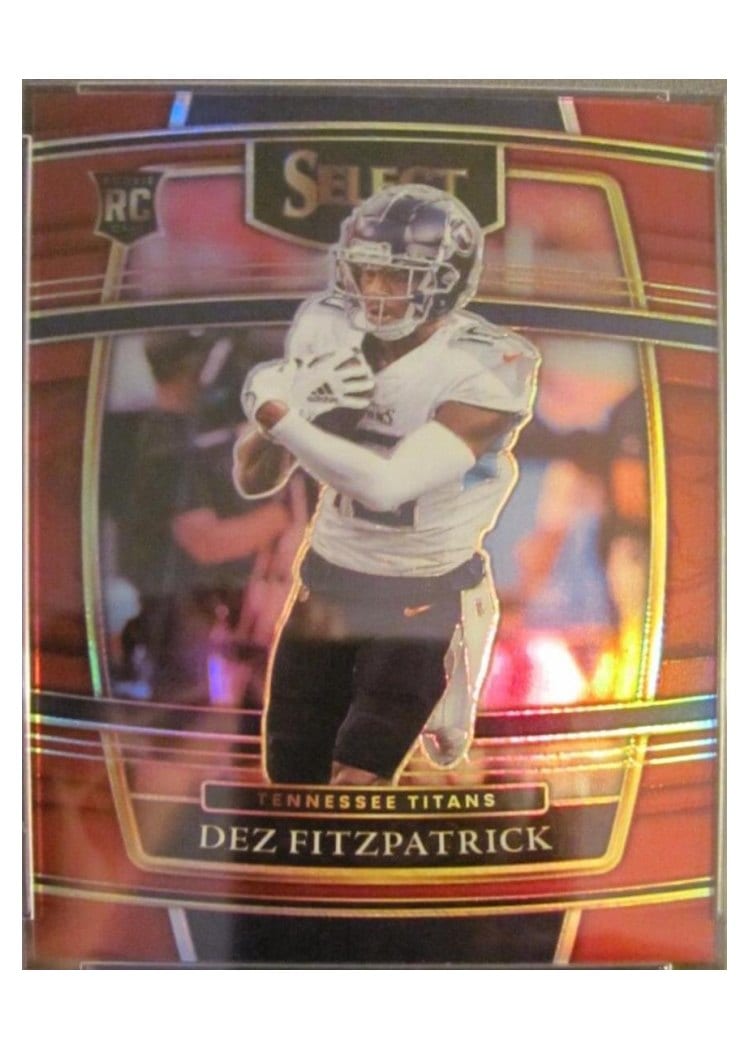 2021 Panini Select Base Set Dez Fitzpatrick Maroon #72 card