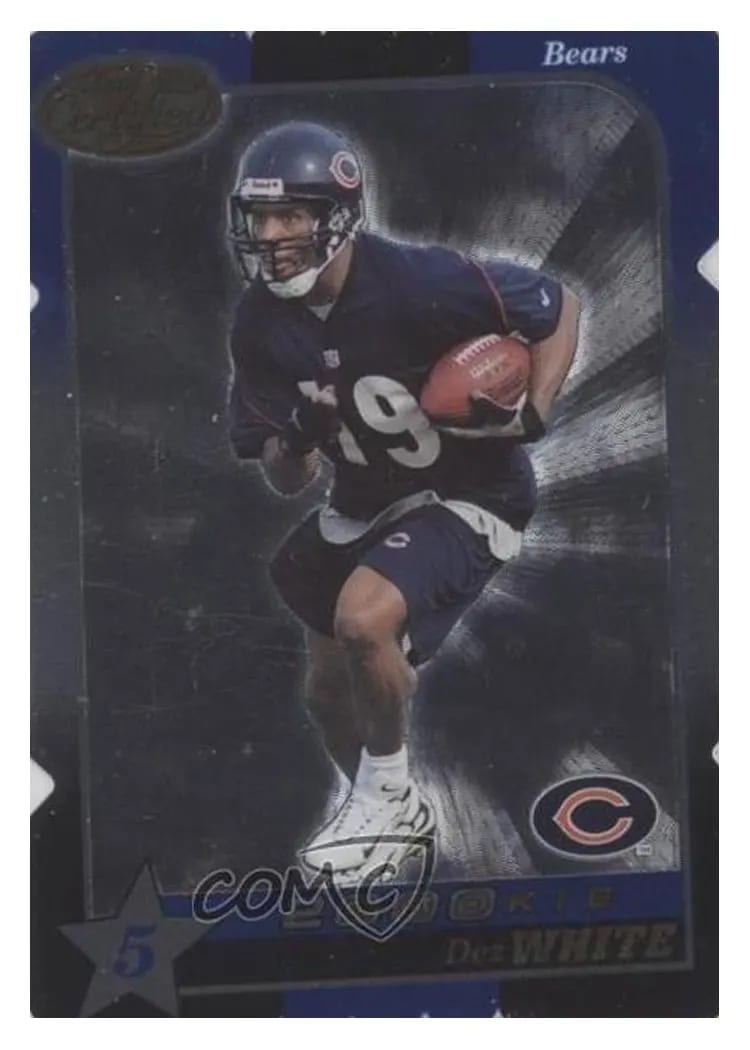 2000 Leaf Certified Dez White #225 card