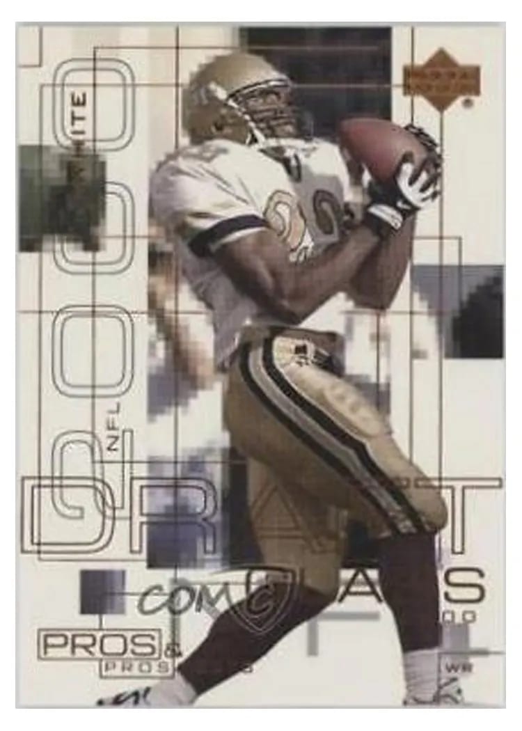 2000 Upper Deck Pros & Prospects Dez White #97 card
