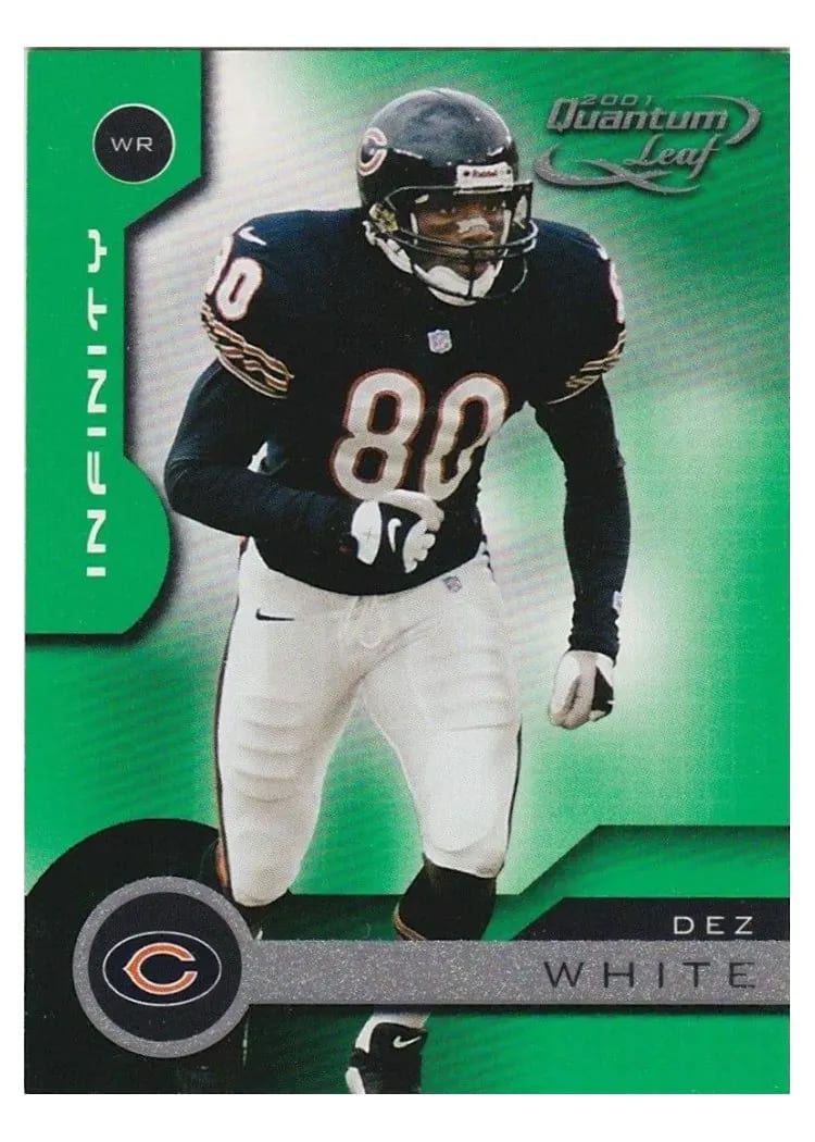 2001 Quantum Leaf Dez White #35 card