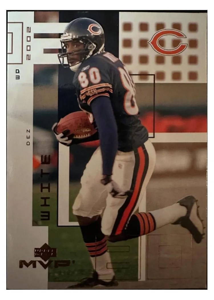 2002 Upper Deck MVP Dez White #41 card