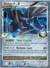 2009 Platinum Dialga G LV.X #122 card