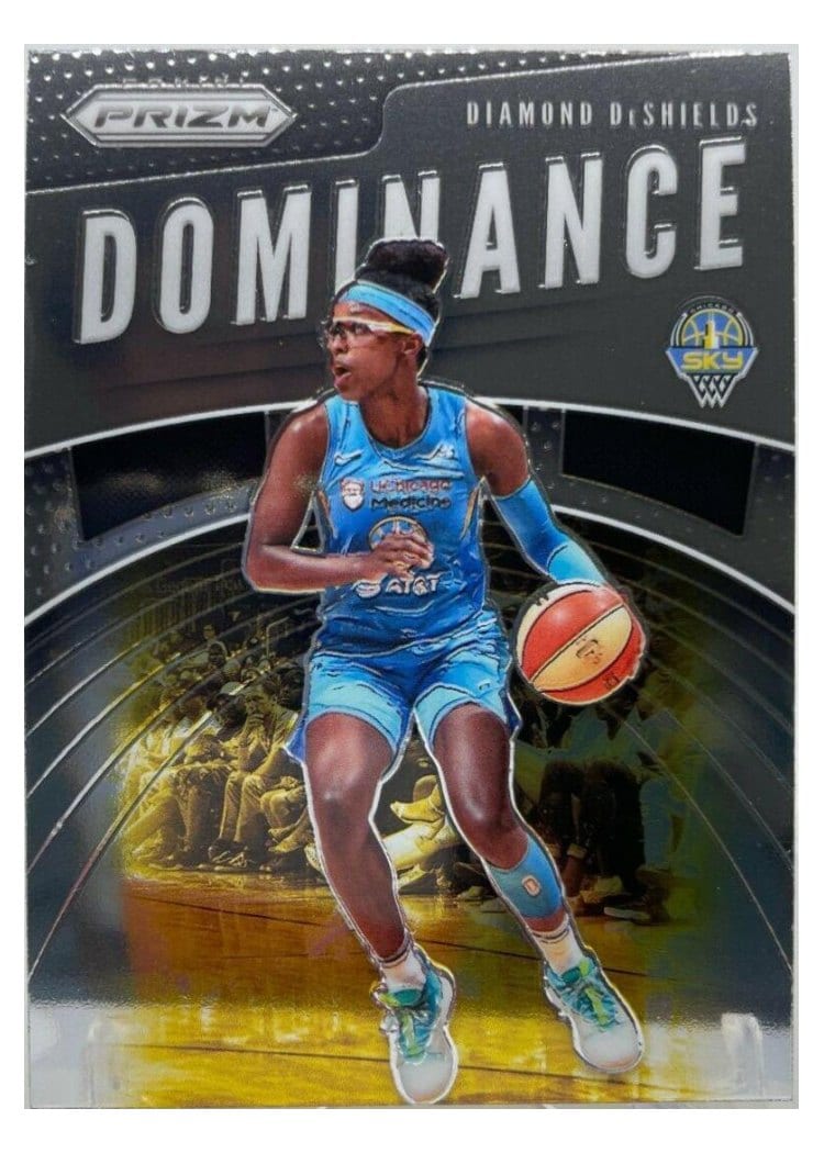 2020 Panini Prizm WNBA Dominance Diamond DeShields #13 card
