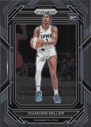 2023 Panini Prizm WNBA Base Set Diamond Miller #134 card