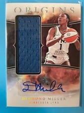 2024 Panini Origins WNBA Jersey Autographs Diamond Miller #JA-DM card