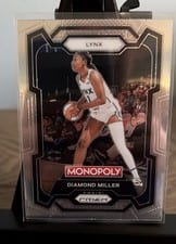 2024 Panini Prizm Monopoly WNBA Base Set Diamond Miller #9 card