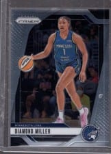2024 Panini Prizm WNBA Base Set Diamond Miller #63 card