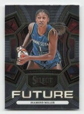2024 Panini Select WNBA Select Future Diamond Miller #18 card