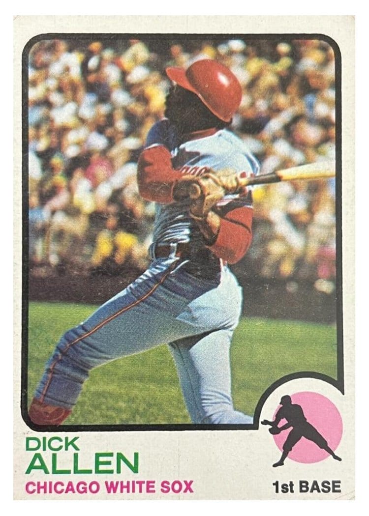 1973 Topps Dick Allen #310 card