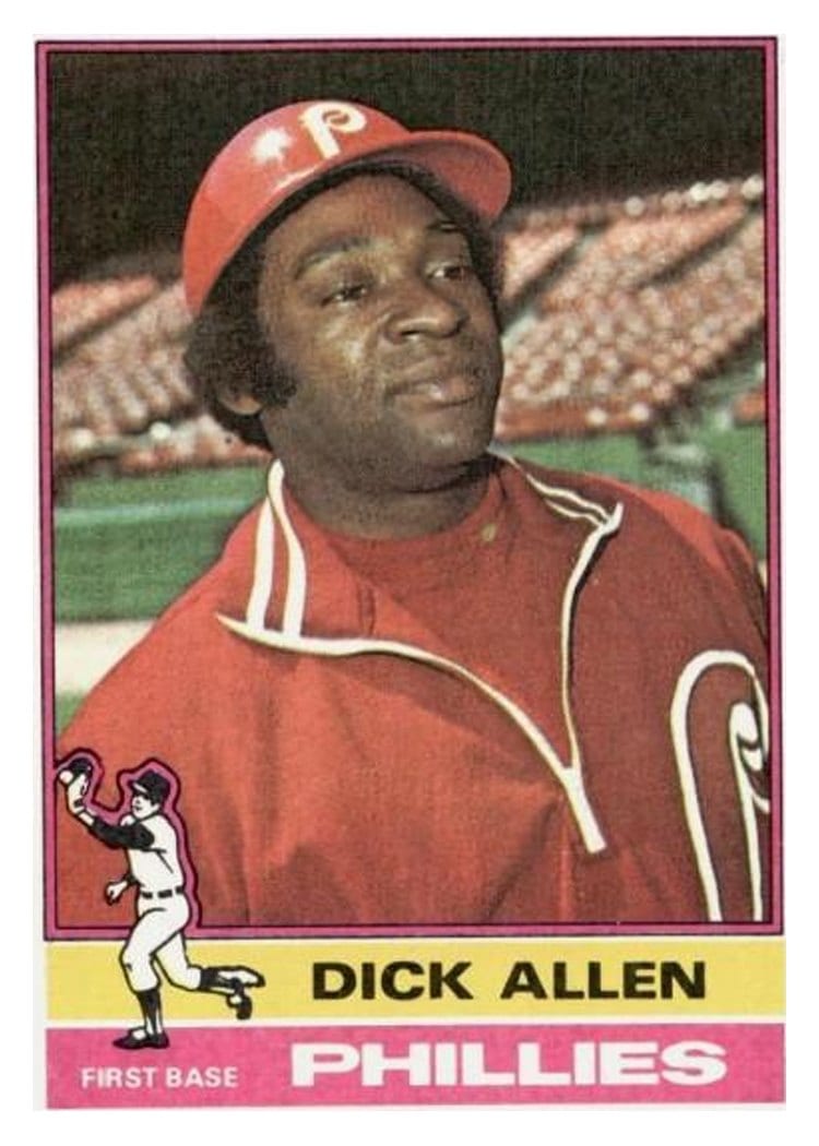 1976 Topps Dick Allen #455 card