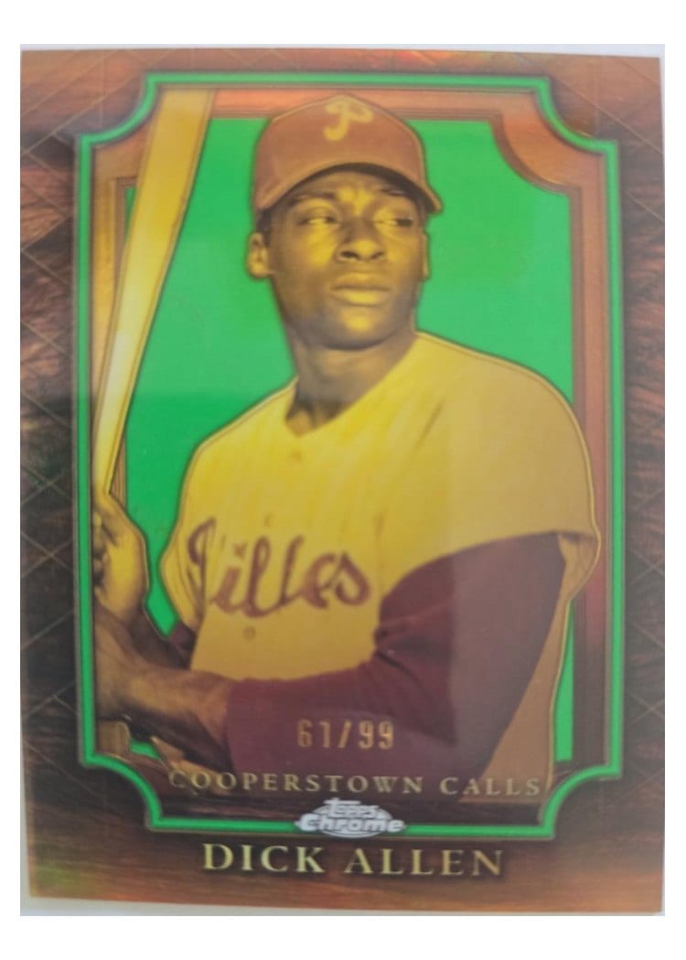 2025 Topps Chrome Cooperstown Calls Dick Allen #CC-5 card