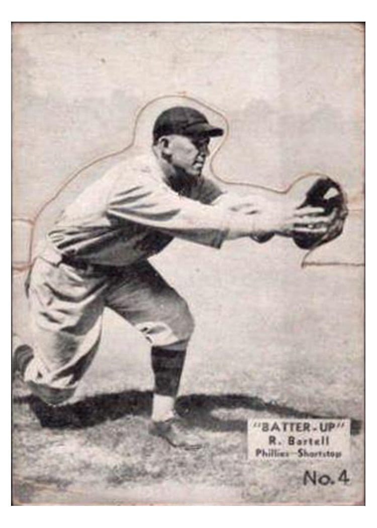 1934 Batter Up Dick Bartell #4 card