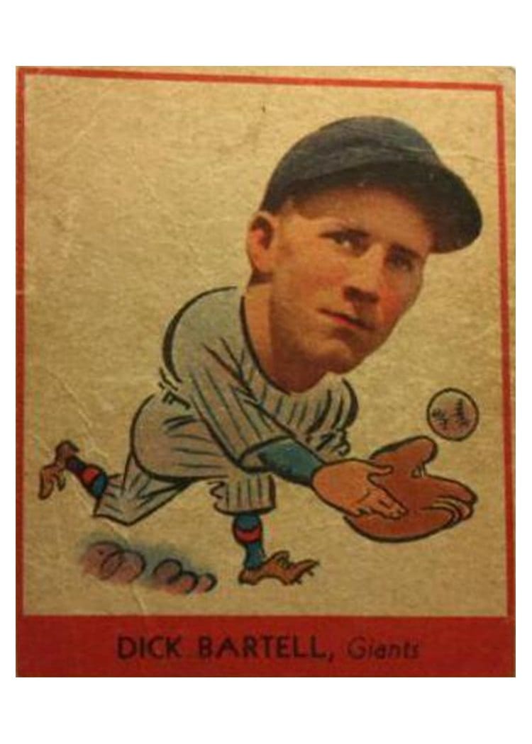 1938 Goudey Dick Bartell #248 card