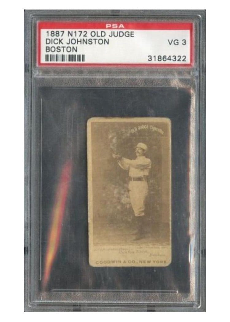 1887 N172 Old Judge Dick Buckley card