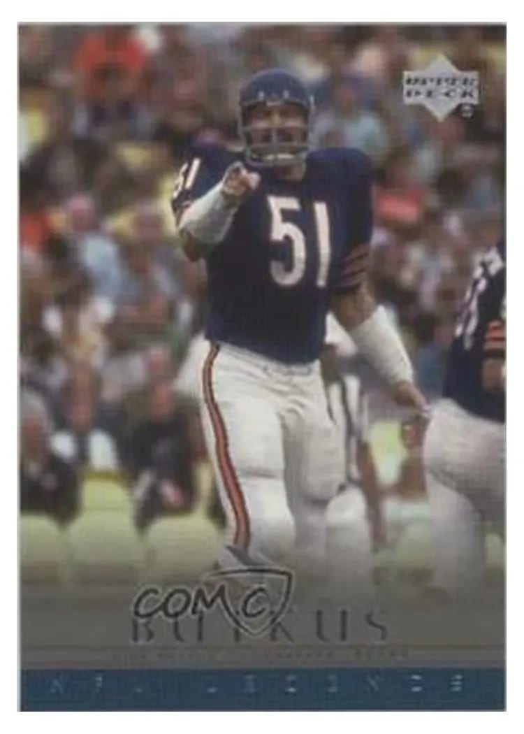 2000 Upper Deck Legends Dick Butkus #5 card