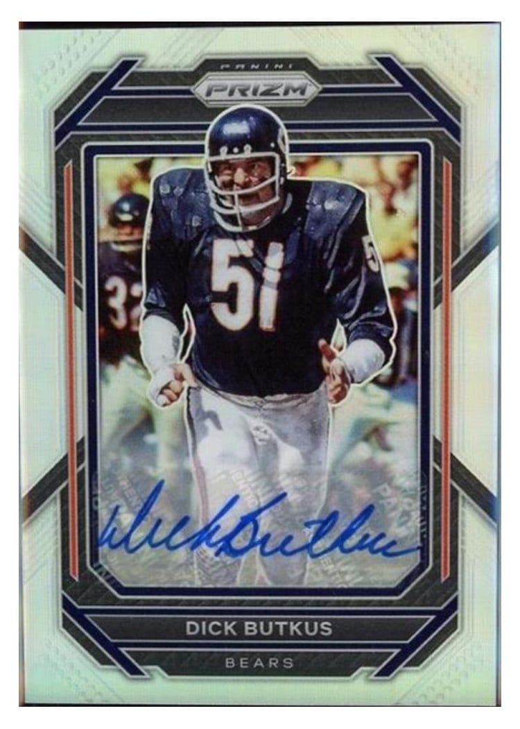 2022 Panini Prizm Base Set Dick Butkus #54 card