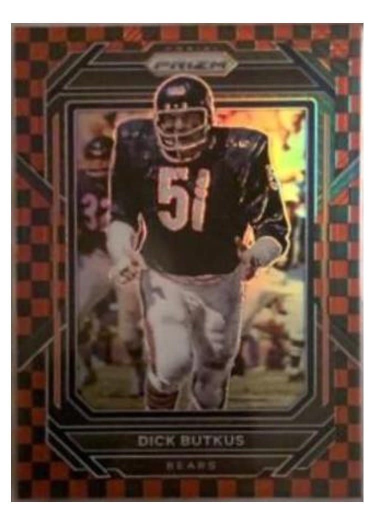 2022 Panini Prizm Base Set Dick Butkus #54 card