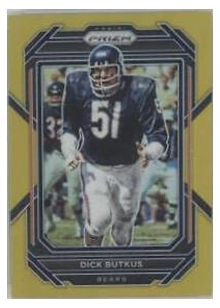 2022 Panini Prizm Base Set Dick Butkus #54 card