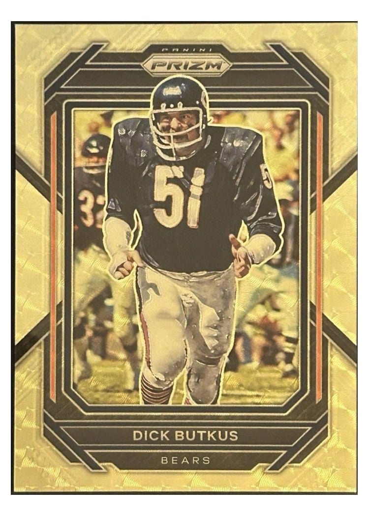 2022 Panini Prizm Base Set Dick Butkus #54 card