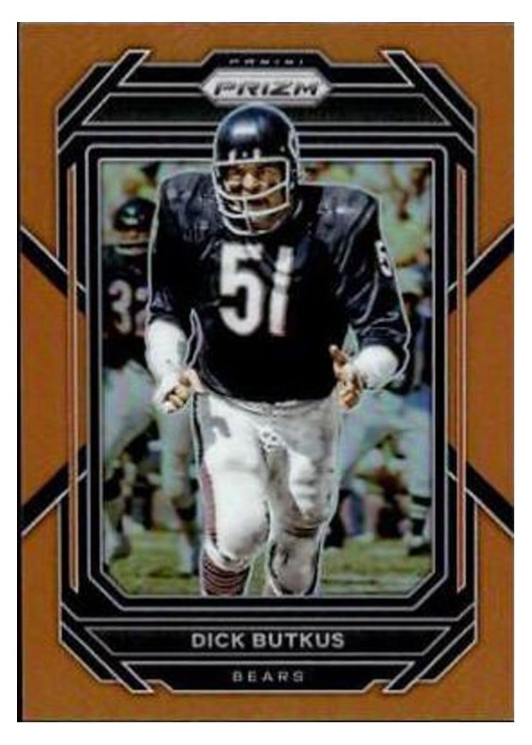 2022 Panini Prizm Base Set Dick Butkus #54 card