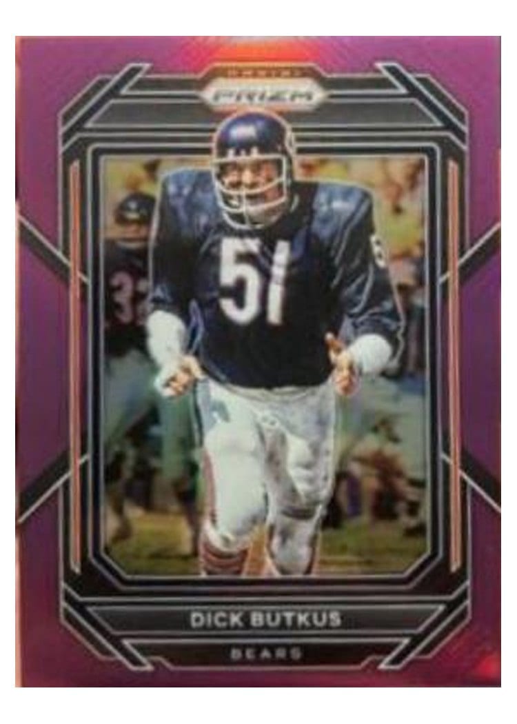 2022 Panini Prizm Base Set Dick Butkus #54 card