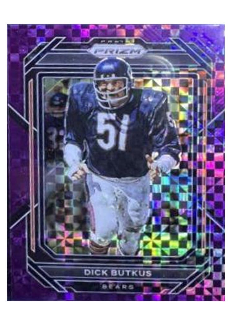 2022 Panini Prizm Base Set Dick Butkus #54 card