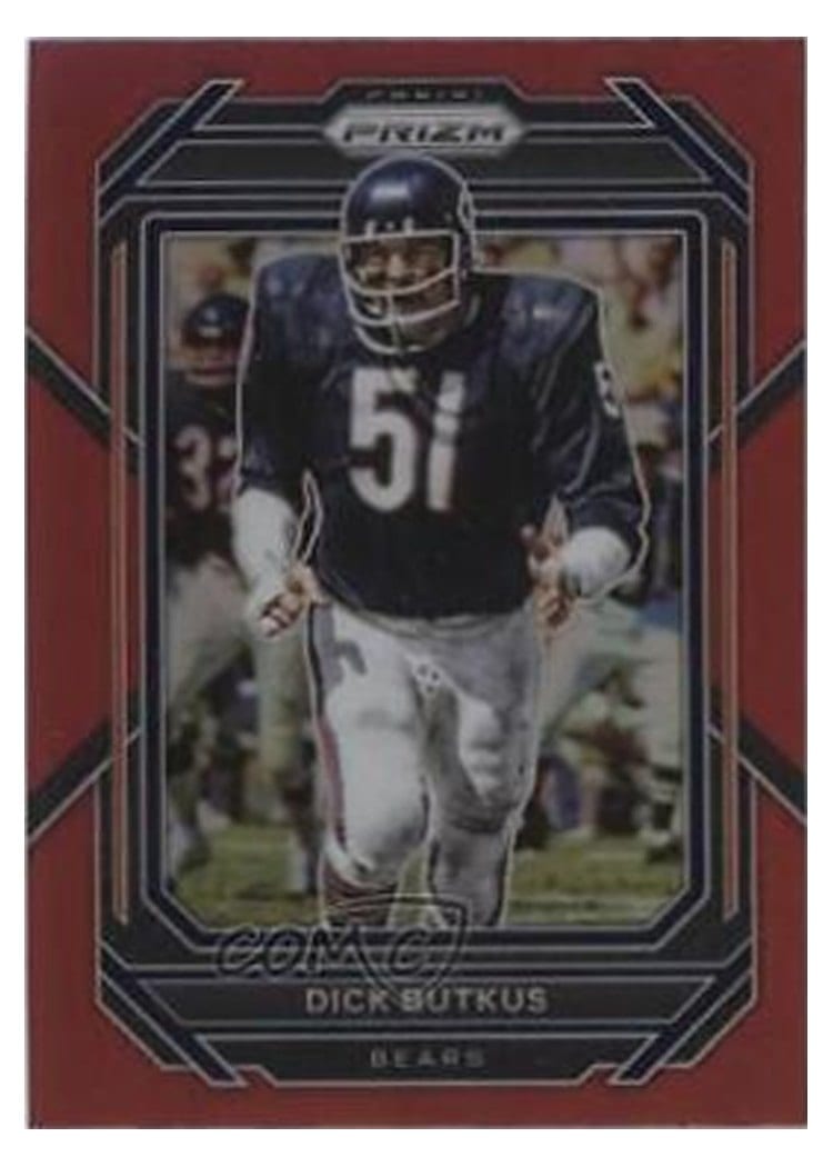 2022 Panini Prizm Base Set Dick Butkus #54 card