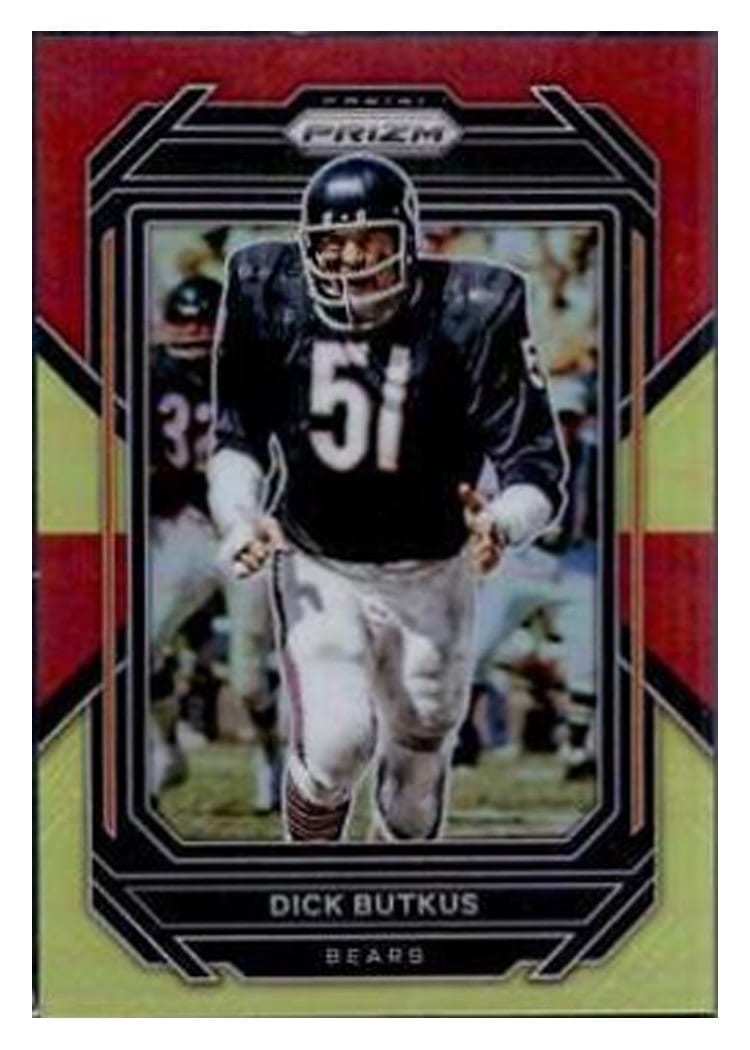 2022 Panini Prizm Base Set Dick Butkus #54 card