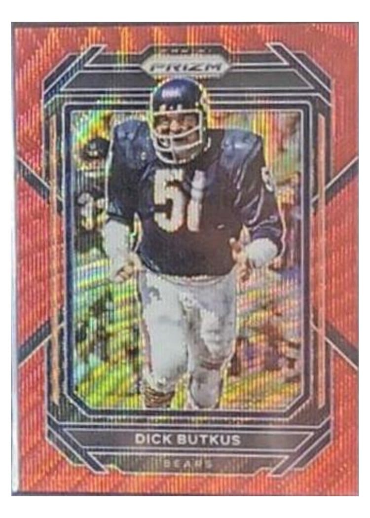 2022 Panini Prizm Base Set Dick Butkus #54 card