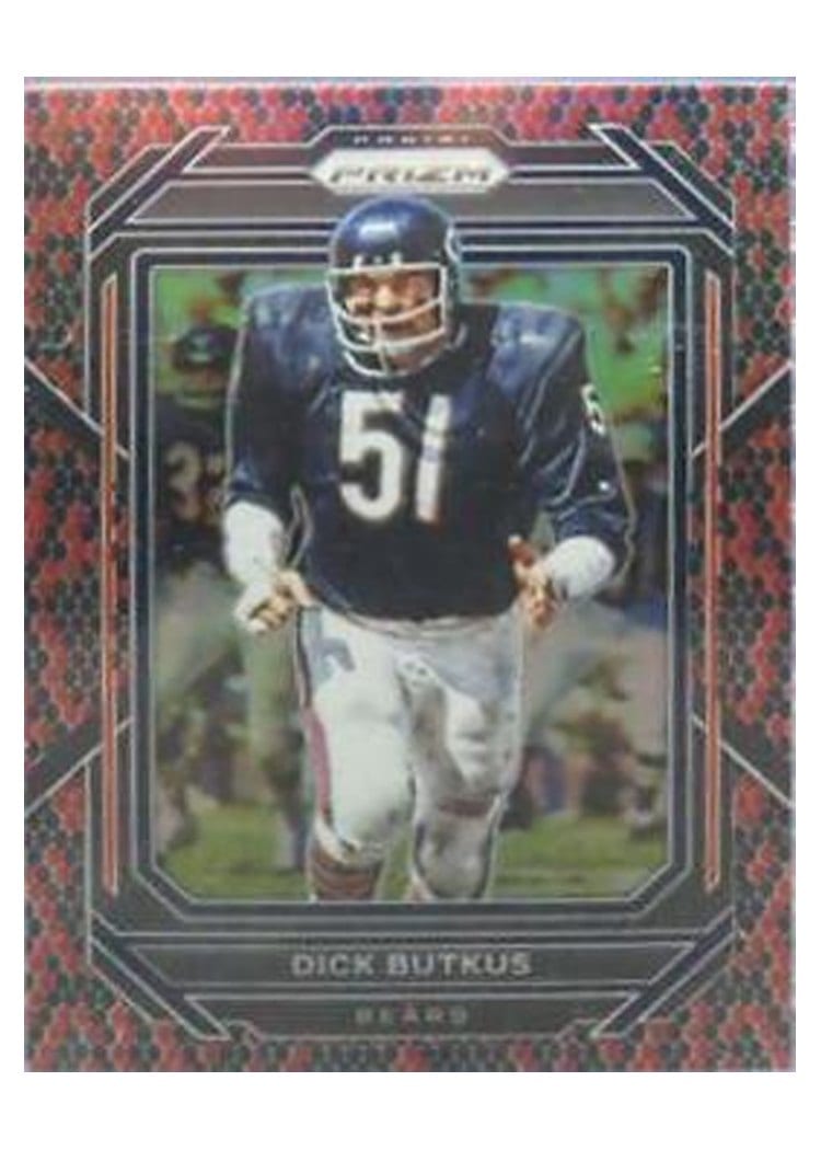 2022 Panini Prizm Base Set Dick Butkus #54 card