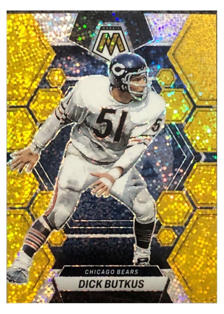 2023 Panini Mosaic Base Set Dick Butkus #37 card
