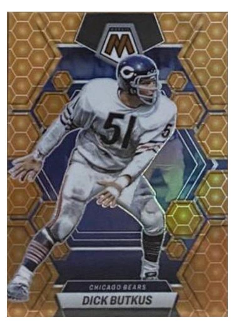 2023 Panini Mosaic Base Set Dick Butkus #37 card