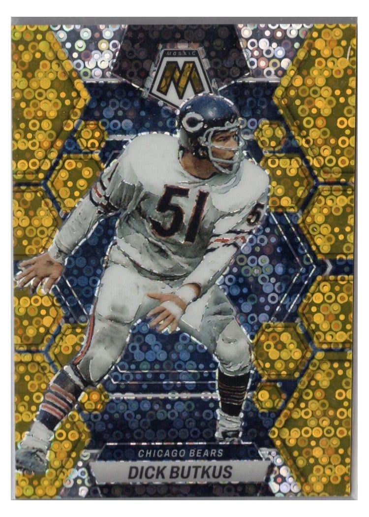 2023 Panini Mosaic Base Set Dick Butkus #37 card